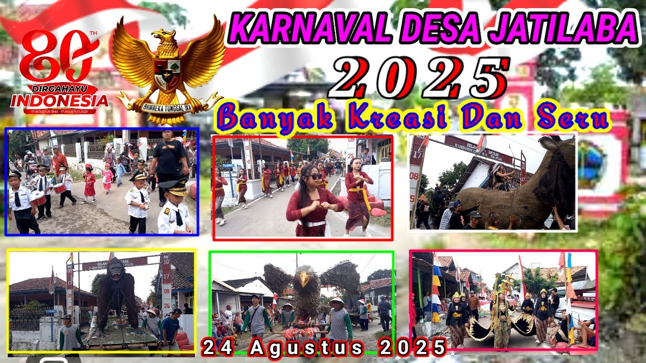 Paling Seru Karnaval Desa Jatilaba 24 Agustus 2025