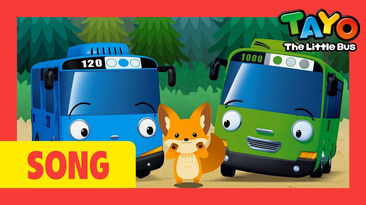 Tayo Song Here We Go Looby Loo l Nursery Rhymes l Tayo the Little Bus