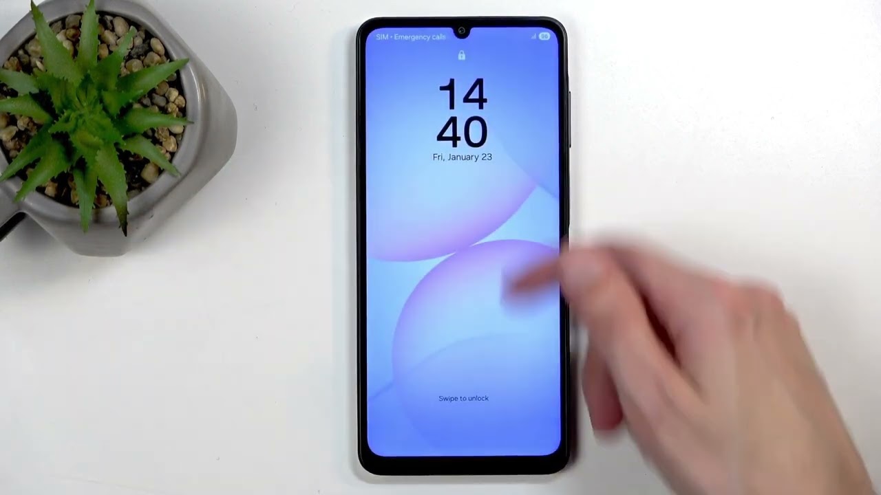 SAMSUNG Galaxy A07 – Come configurare il telefono al primo avvio