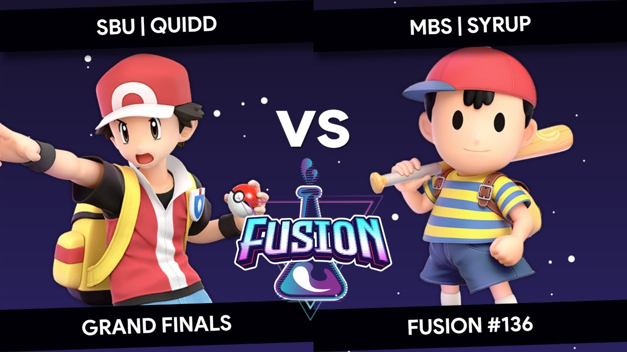 Fusion #136 - Quidd (Pokemon Trainer) Vs. Syrup (Ness) - Grand Finals