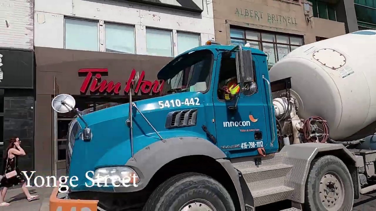 Downtown Toronto busy hours driving June 2020 | Ontario | Canada
