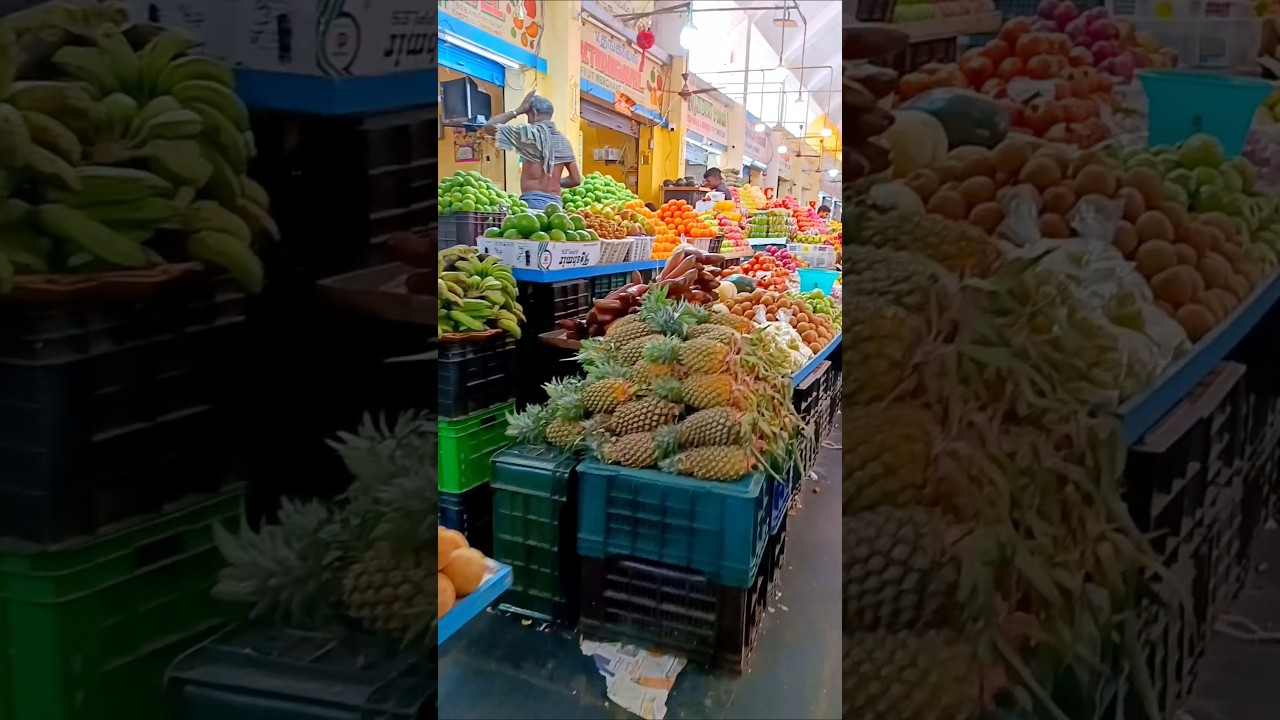 Koyambedu market 💫