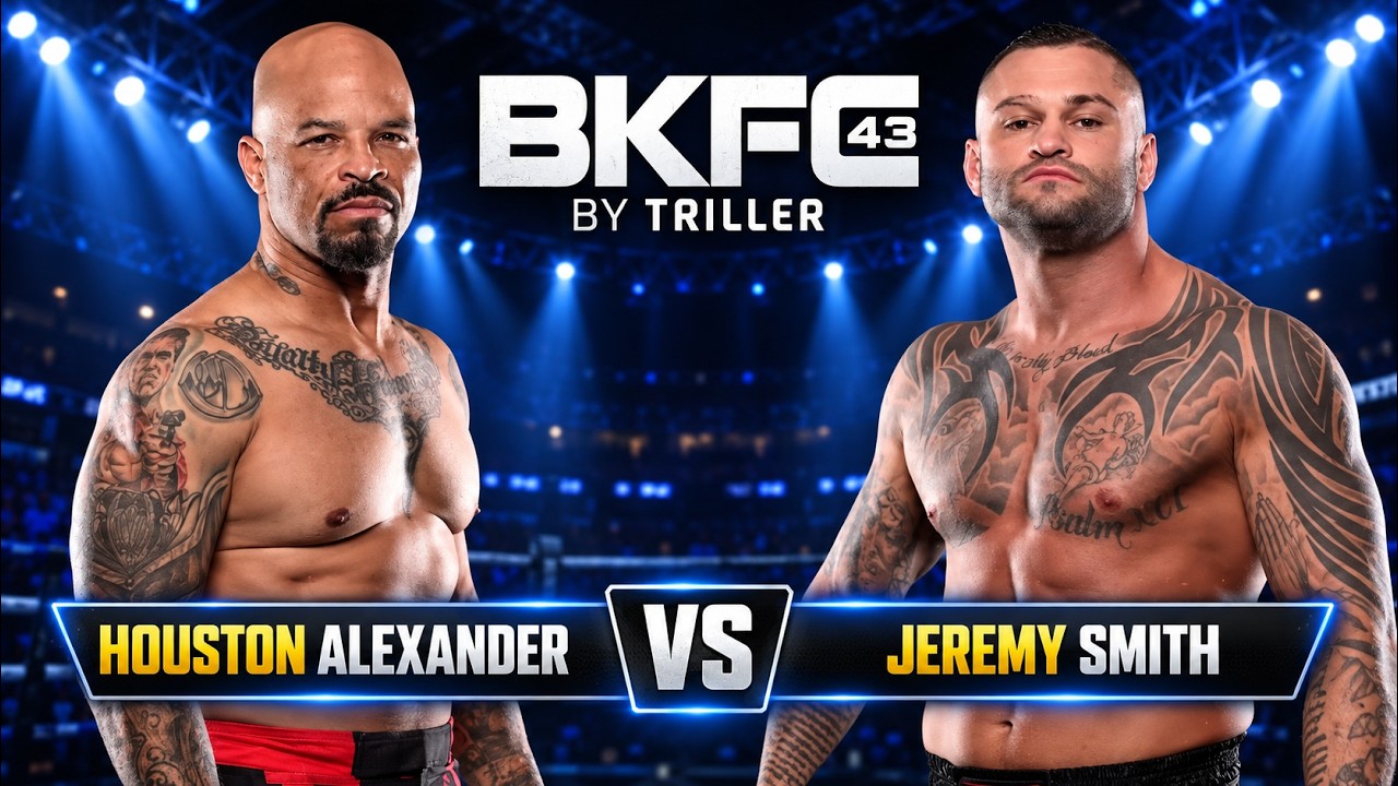 Houston Alexander vs Jeremy Smith | Full Bare Knuckle | BKFC
