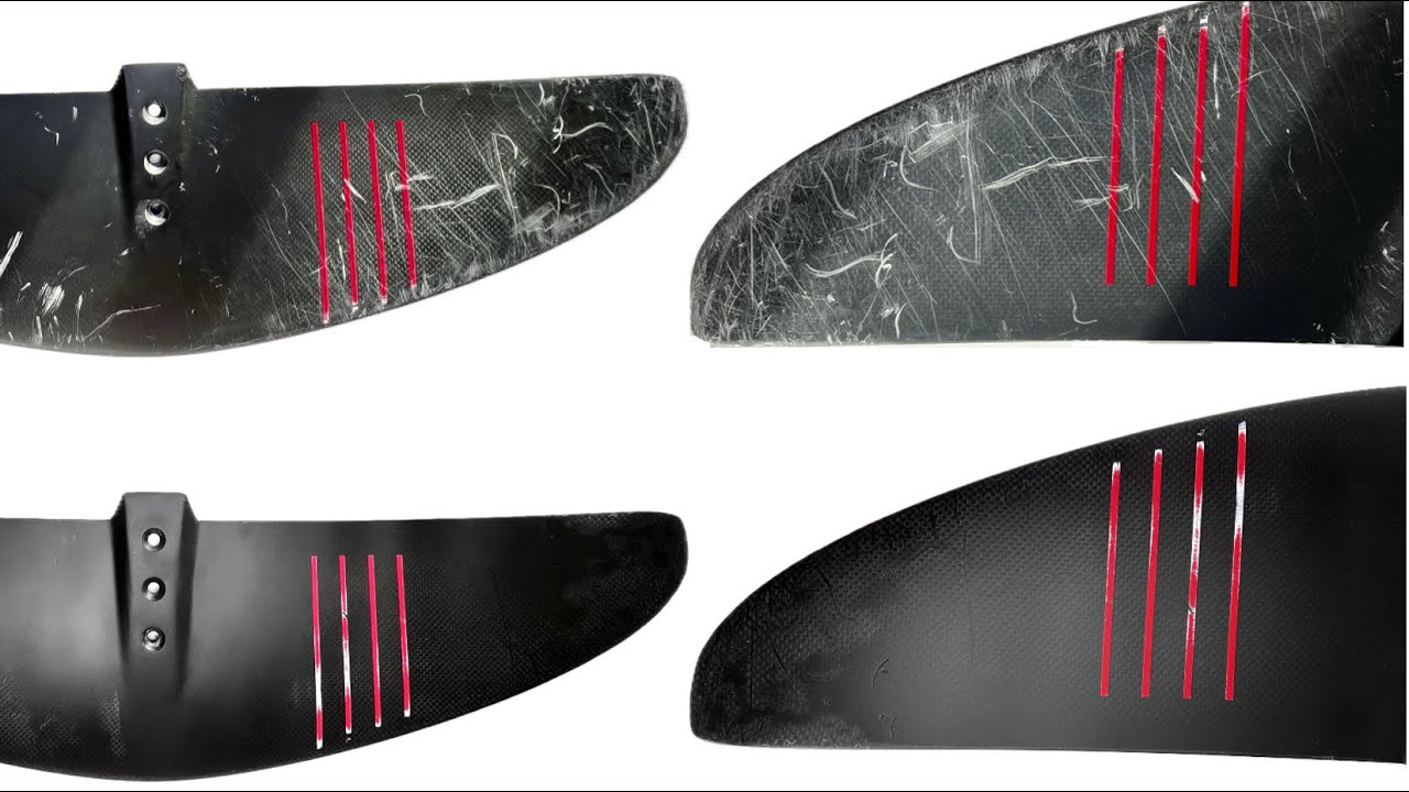 Hydrofoil Scratch Repair, the Easy Way