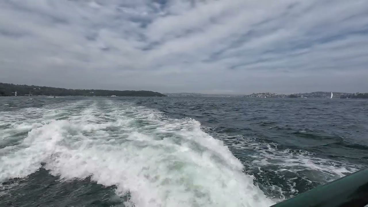 Sydney Harbour Ferries, Australia - Taronga Zoo to Circular Quay 4k