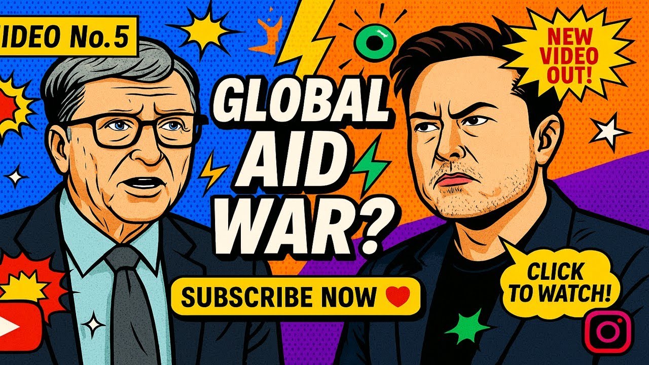 Bill Gates vs Elon Musk ⚔️ Global Aid War! | Is Musk Risking Millions of Lives? 🌍💊 #GatesVsMusk