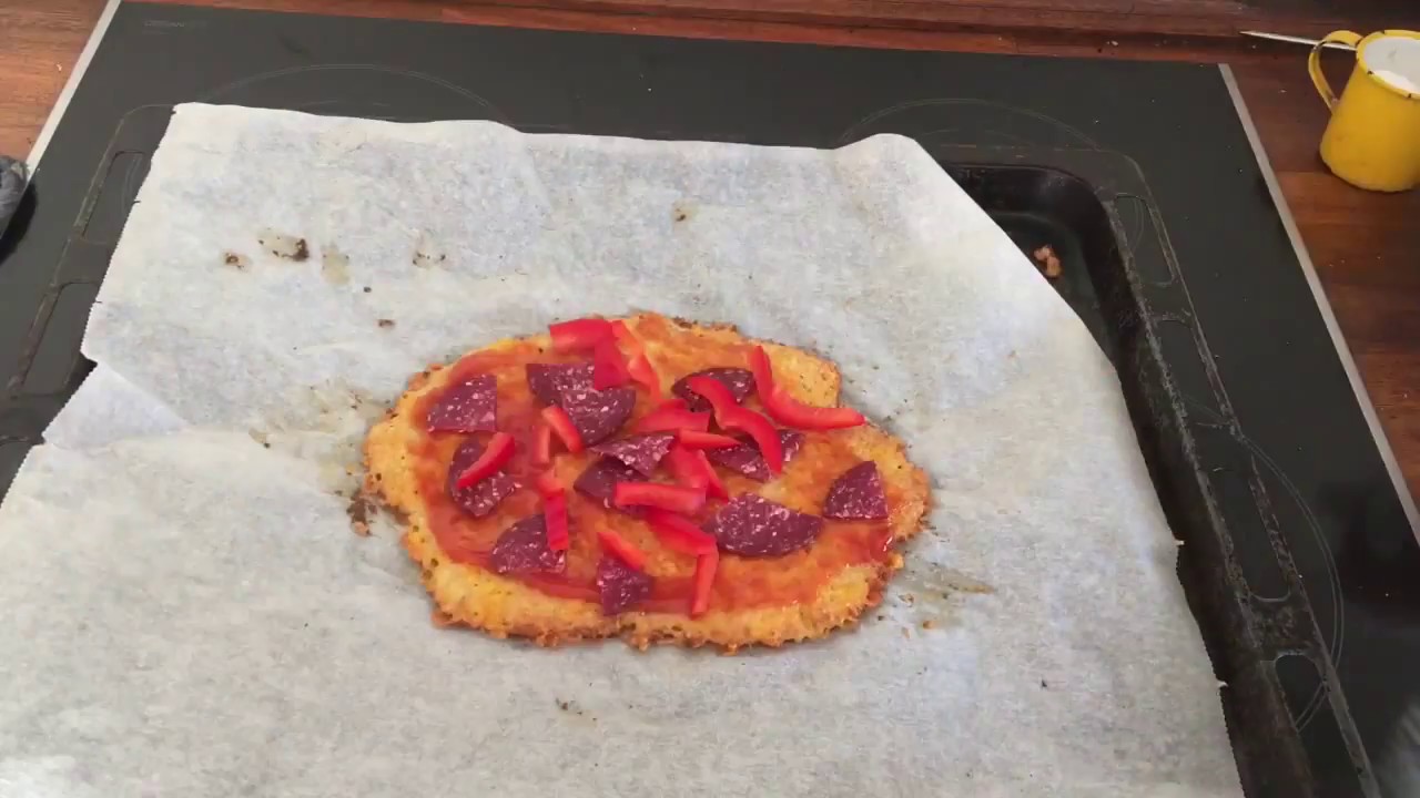 Nem LCHF pizza