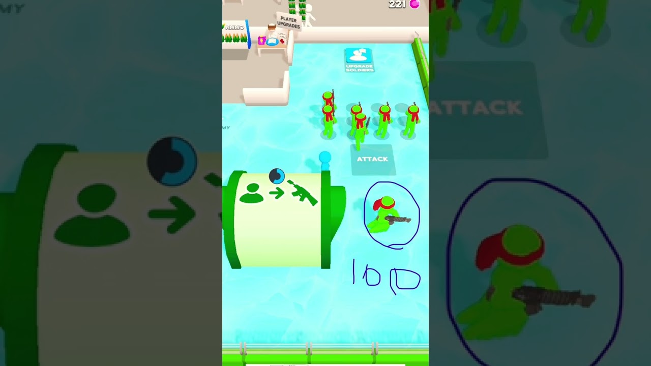 How did I do that with my soldiers in base Defense #basedefense