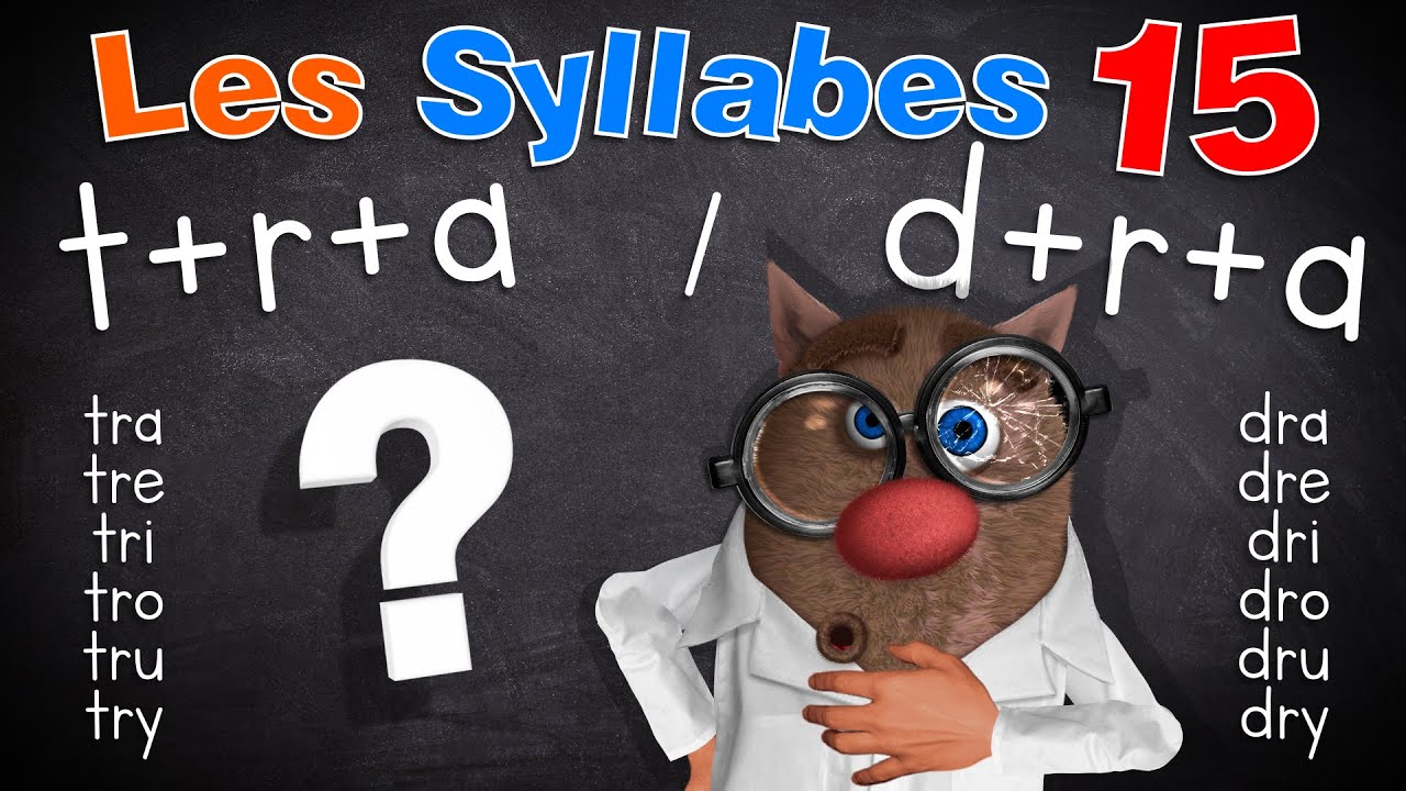 Foufou - Les Syllabes pour les enfants (Learn Syllables for kids) (Serie15) 4K