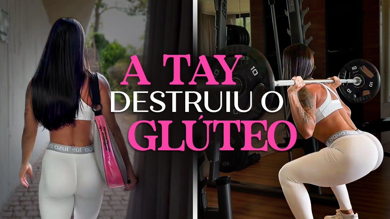 Treinando GLÚTEO junto com a TAY - Tay Training