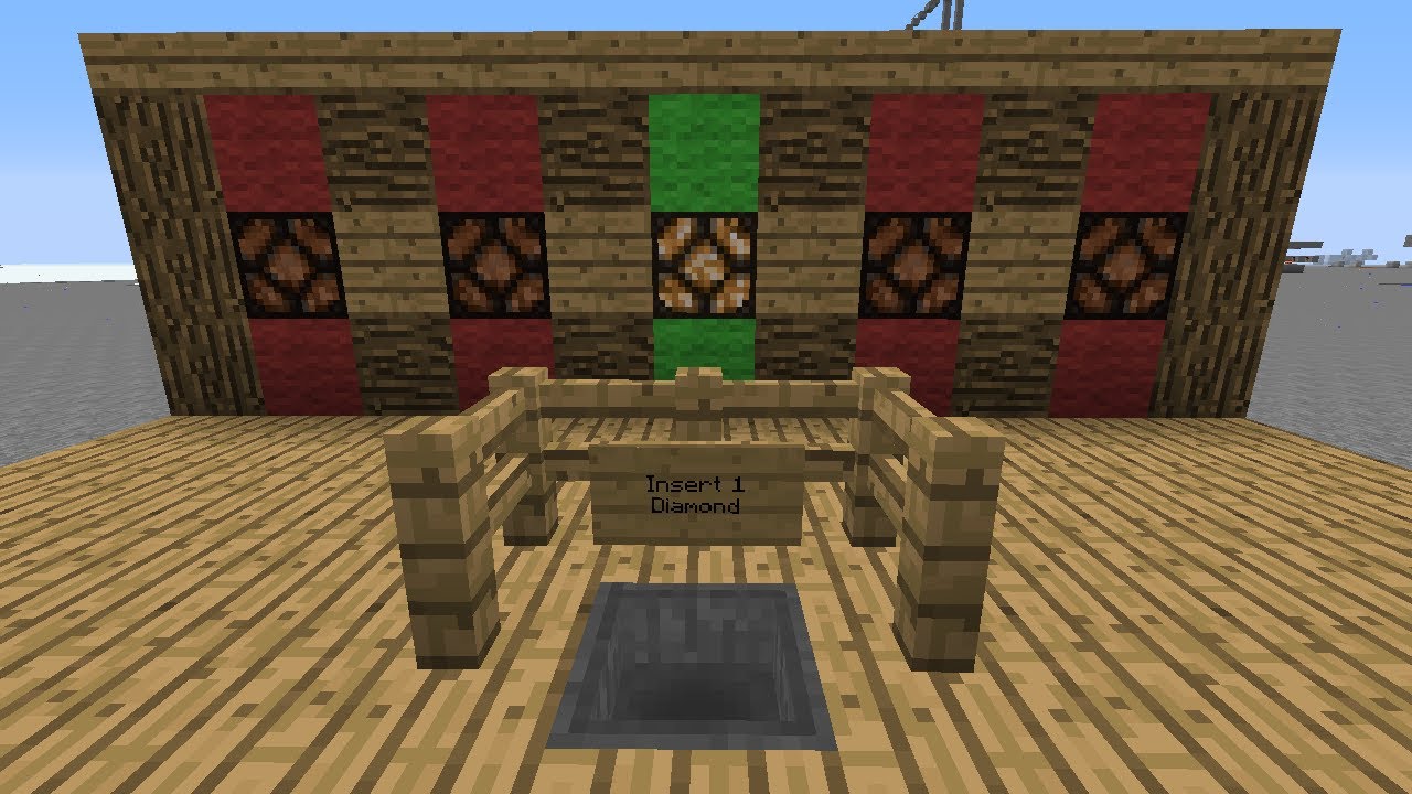 Minecraft: Gambling Machine (Redstone Contraption)