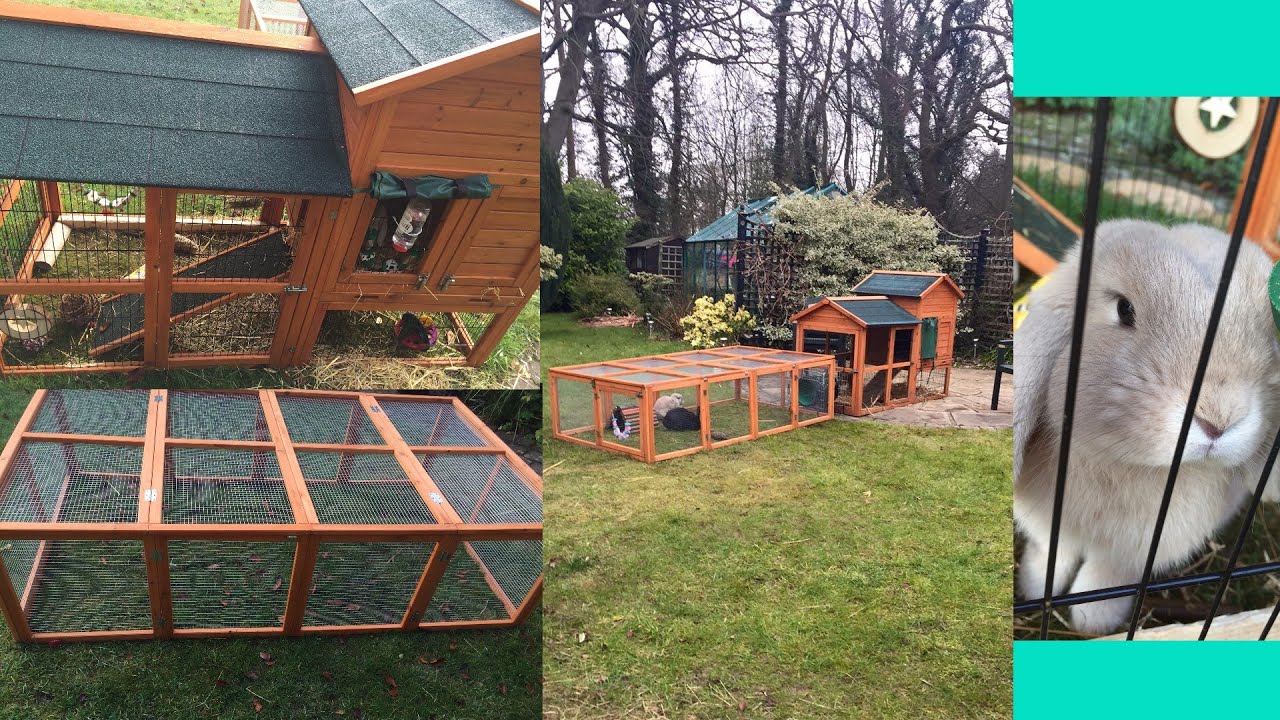 Rabbit hutch and run tour April 2016 | Rachel'sWorld