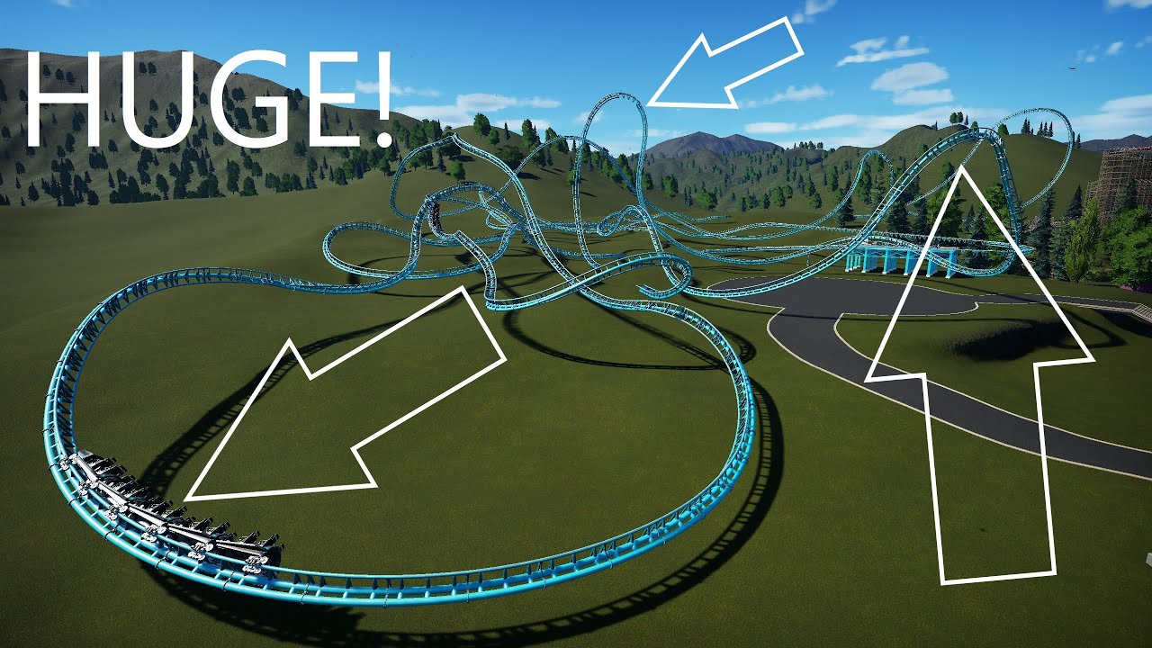 HUGE Intamin Blitz Layout | VECTOR Land Part 30 | Planet Coaster Modded