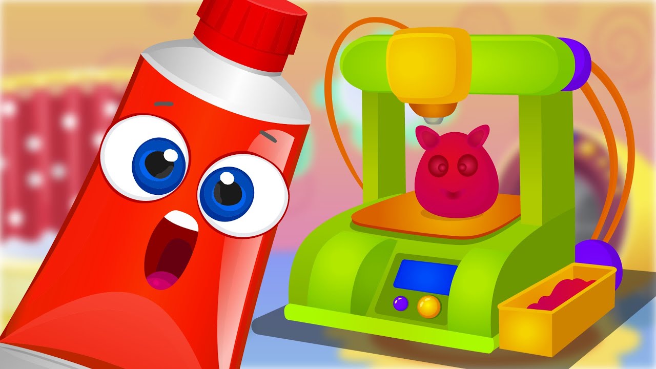 Op y Bob: Rojo y Blanco - La Aventura Mágica de Aprendizaje de Colores 🌈✨