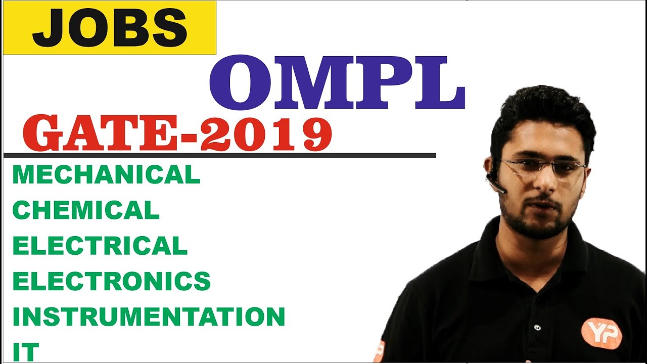 OMPL I GATE-2019 I ELIGIBILITY  I By Jagjeet sir