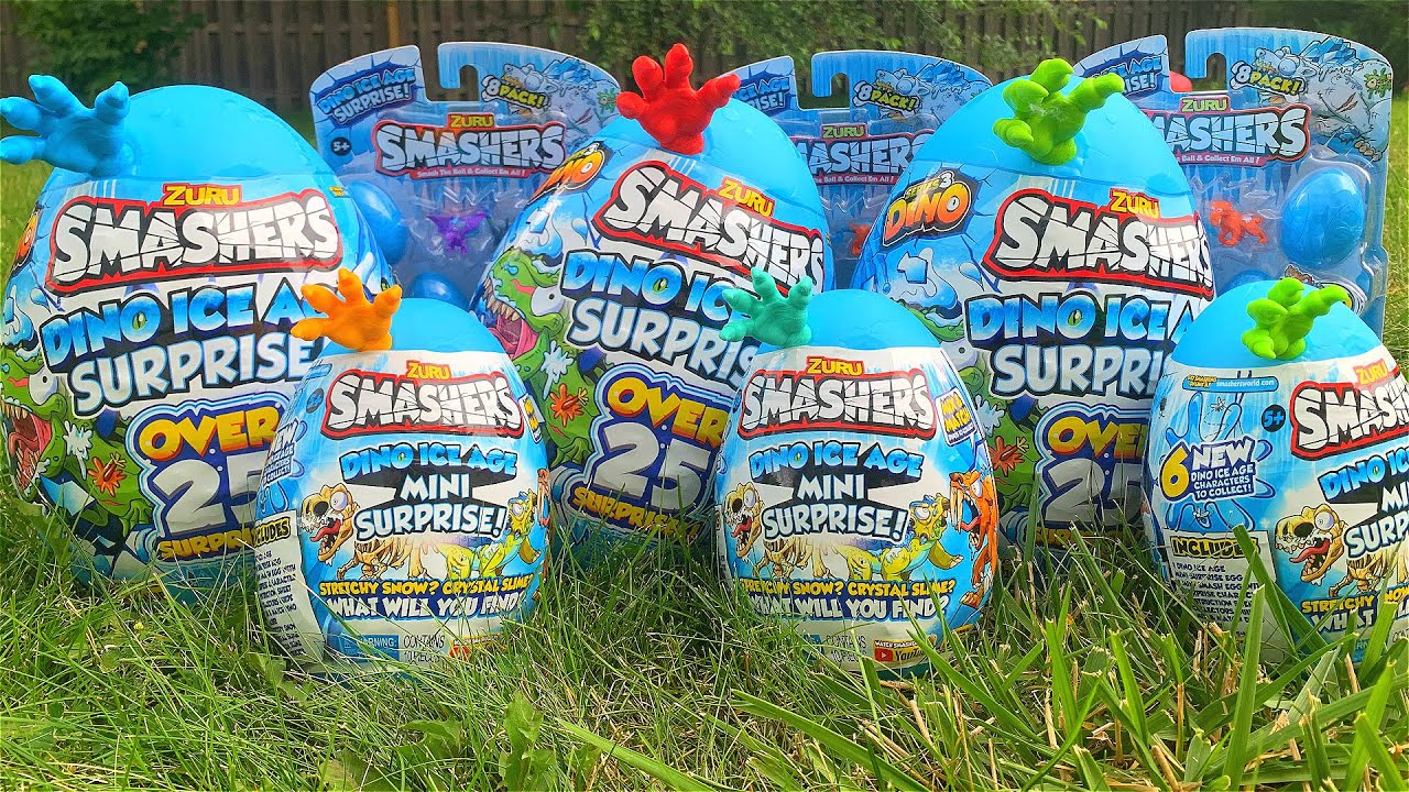 Zuru Smashers Series 4 Dino Ice Age Surprise UNBOXING/REVIEW