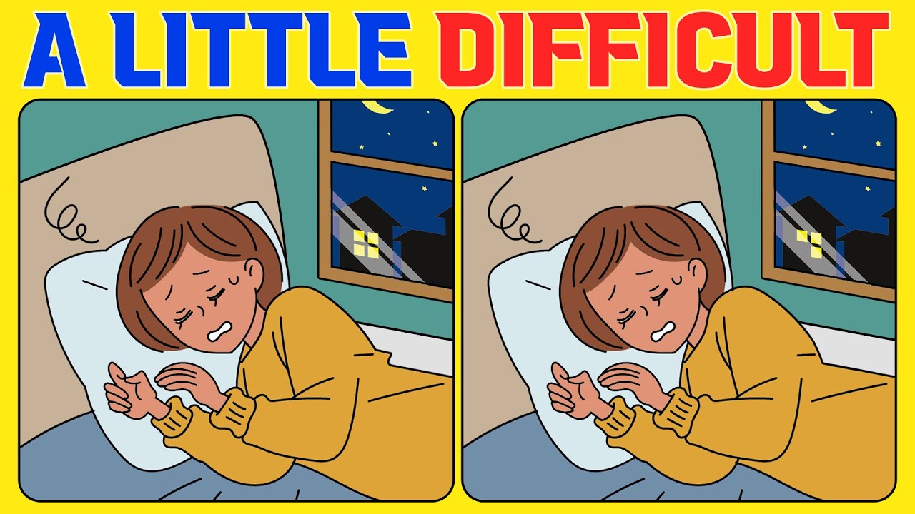 🧠🧩Spot the Difference | Brain Workout 《A Little Difficult》