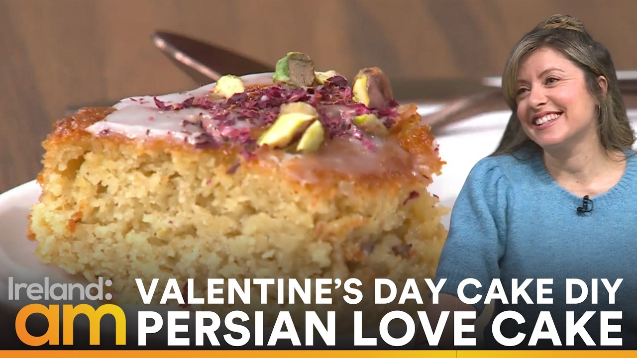 Persian Love Cake Tutorial with Carina Camerino | Valentine’s Week Special