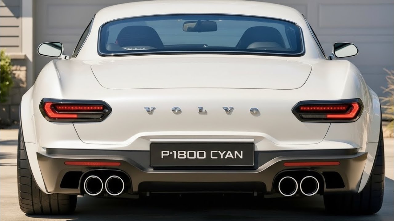 🔥 2026 Volvo P1800 Cyan – A Timeless Classic Reborn with Pure Racing Soul 🏁✨