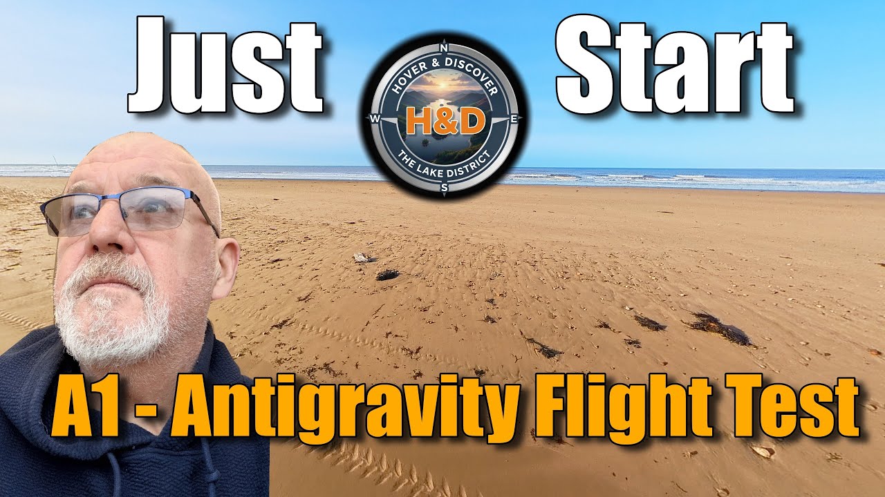 A1 Antigravity Over the Dunes, This Footage is Insane
