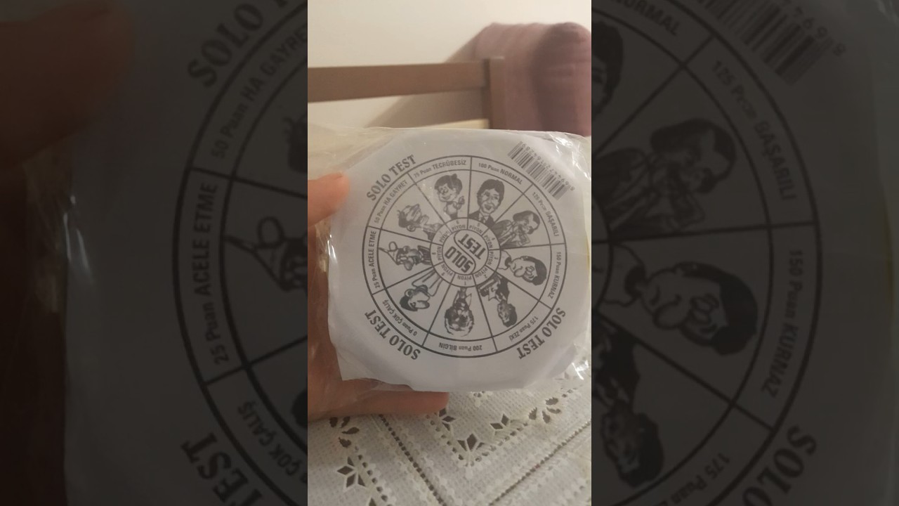 Yeni Solo Test Paket A&ccedil;ılımı #Solotest #paket #kutua&ccedil;ılımı #yeni