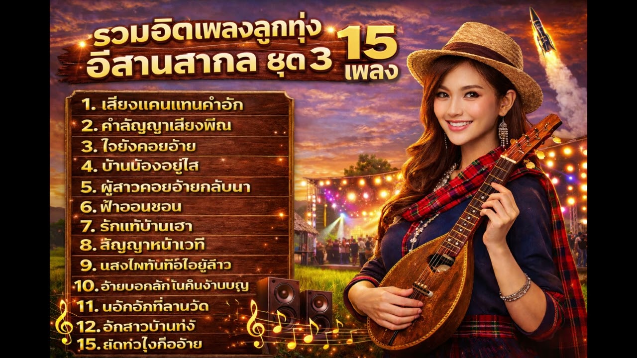 รวมฮิตเพลงลูกทุ่งอีสานสากล ชุดที่3 ผู้หญิง