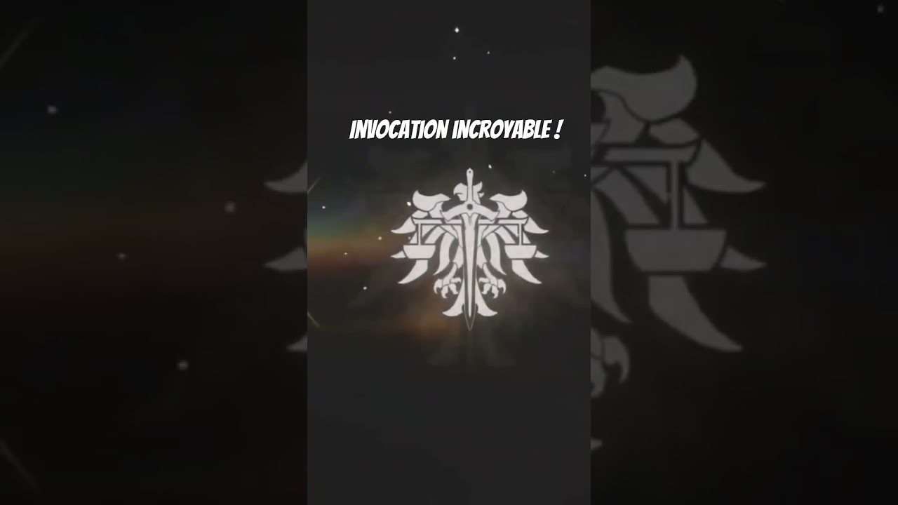 J'ARRIVE PAS A LE CROIRE ! invocation solo leveling #gacha #invocation #rpg #sololevelingarise