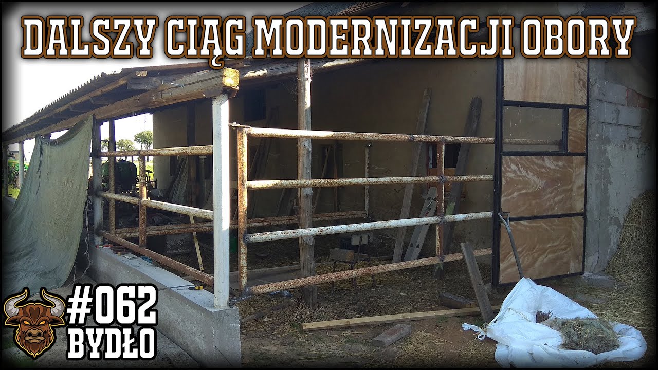 #62 Bydło opasowe – Upały i dalszy ciąg modernizacji obory.
