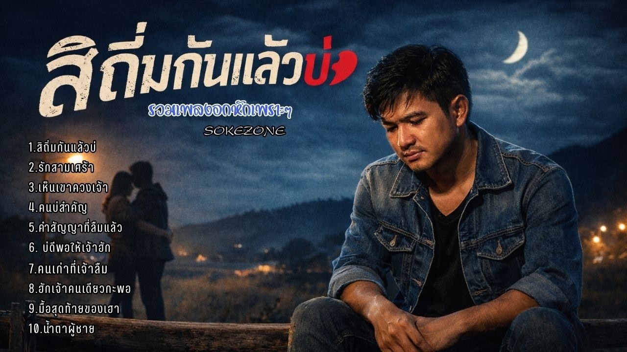 สิถิ่มกันแล้วบ่ #รวมเพลงอกหักเพราะๆ [SOKEZONE MUSIC] #รักสามเศร้า