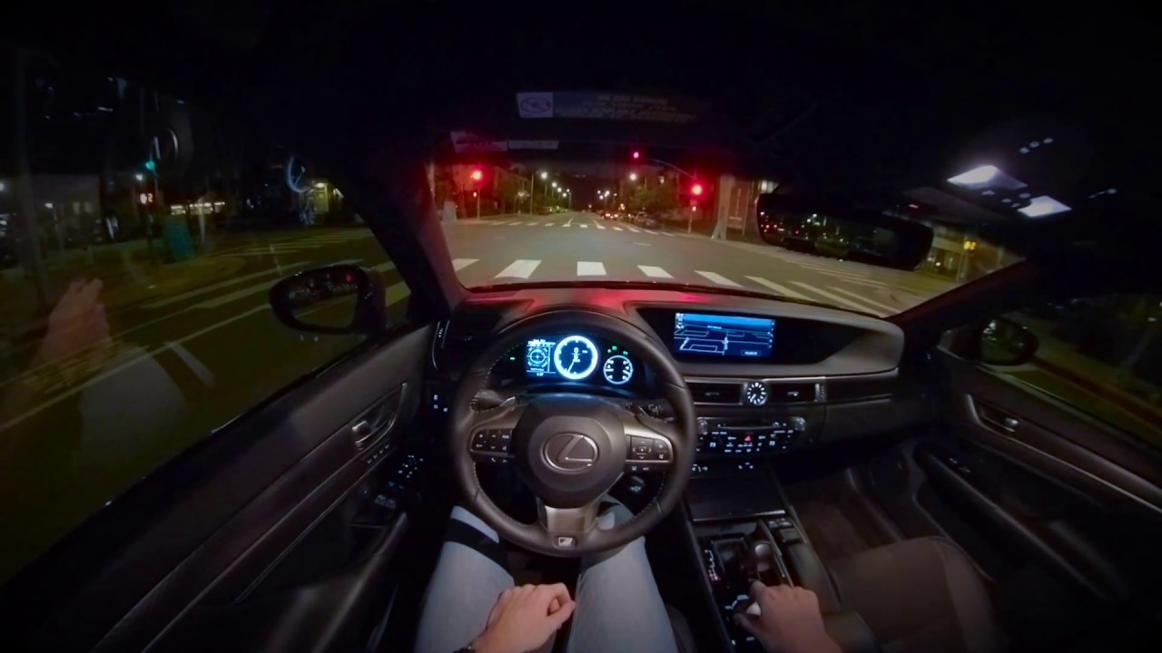 2018 Lexus GS 350 F-Sport | POV Night City Drive