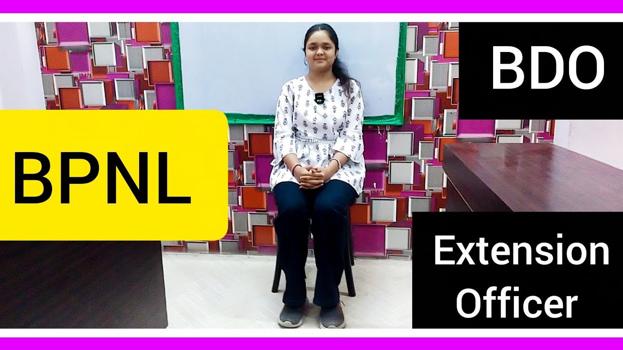 BPNL interview video | Bpnl BDO Interview | Bpnl extension officer interview | PD Classes 