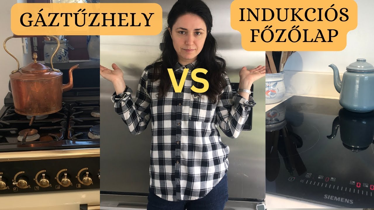 Tűzhelytípusok összehasonlítása, Gáz vs indukciós tűzhelyek