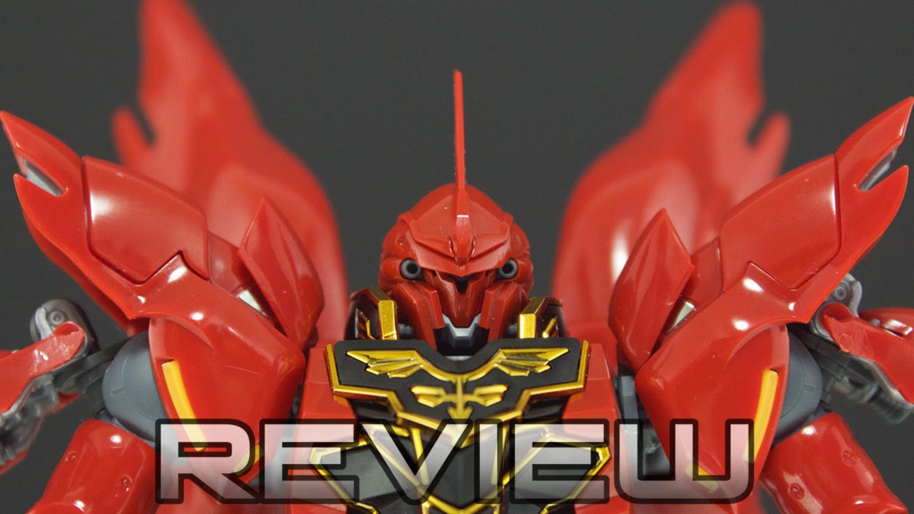 1/144 Real Grade (RG) Sinanju Review - GUNDAM UNICORN - シナンジュ