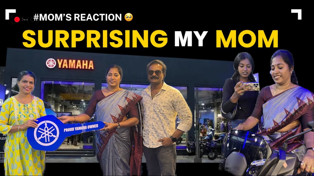 Surprising My Mom ❤️ Her reaction was priceless 🥹 #surprise   #surprisingmoments #giftformom #amma