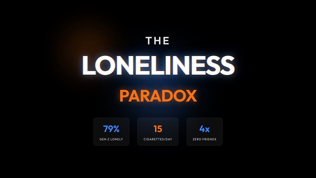 The Loneliness Paradox: Why We're More Connected Yet Lonelier Than Ever