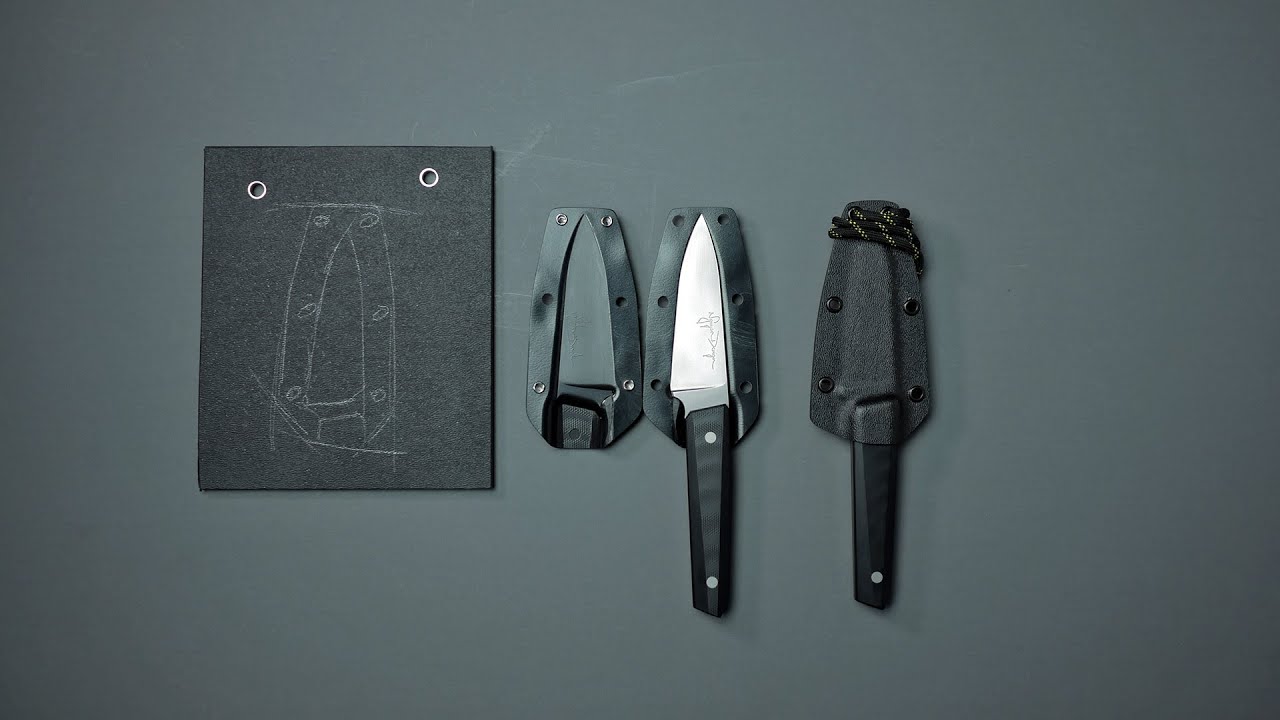 How I Make Kydex Sheaths.