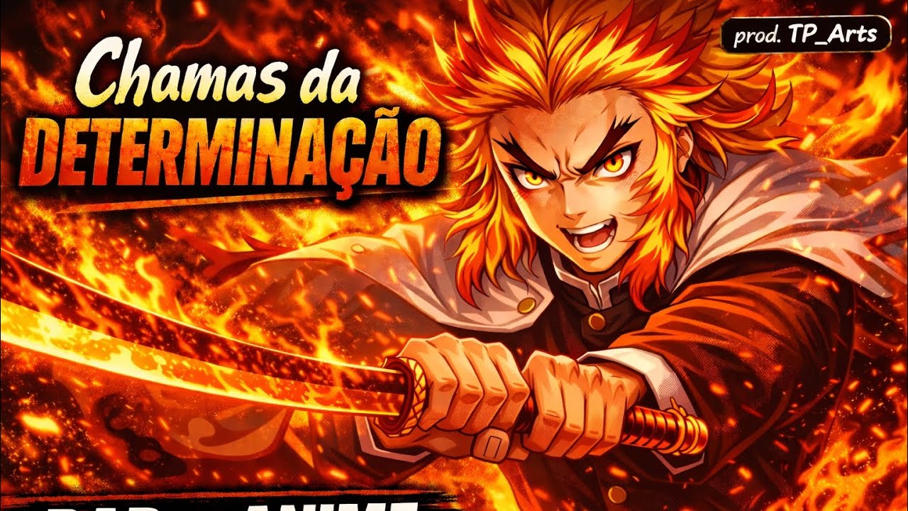 Chamas da Determinação | Rengoku (Rap de Anime) | Demon Slayer