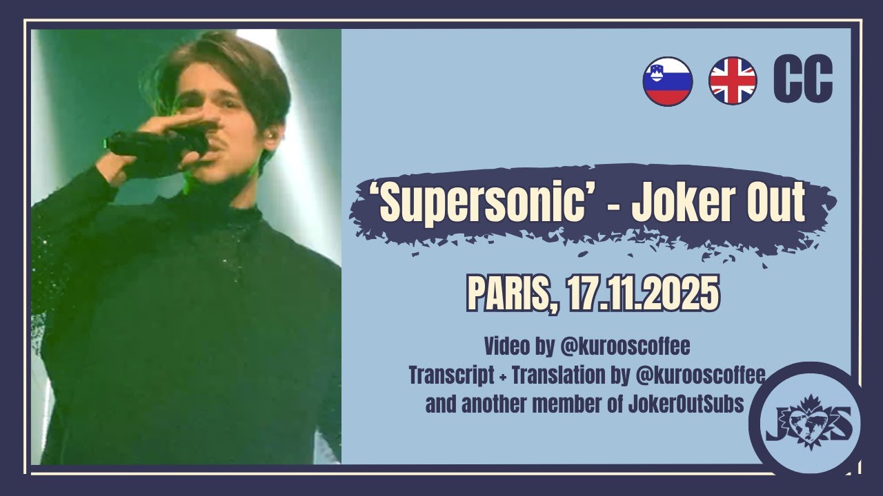 [CC] 'Supersonic' by Joker Out (Paris, 17.11.2025)
