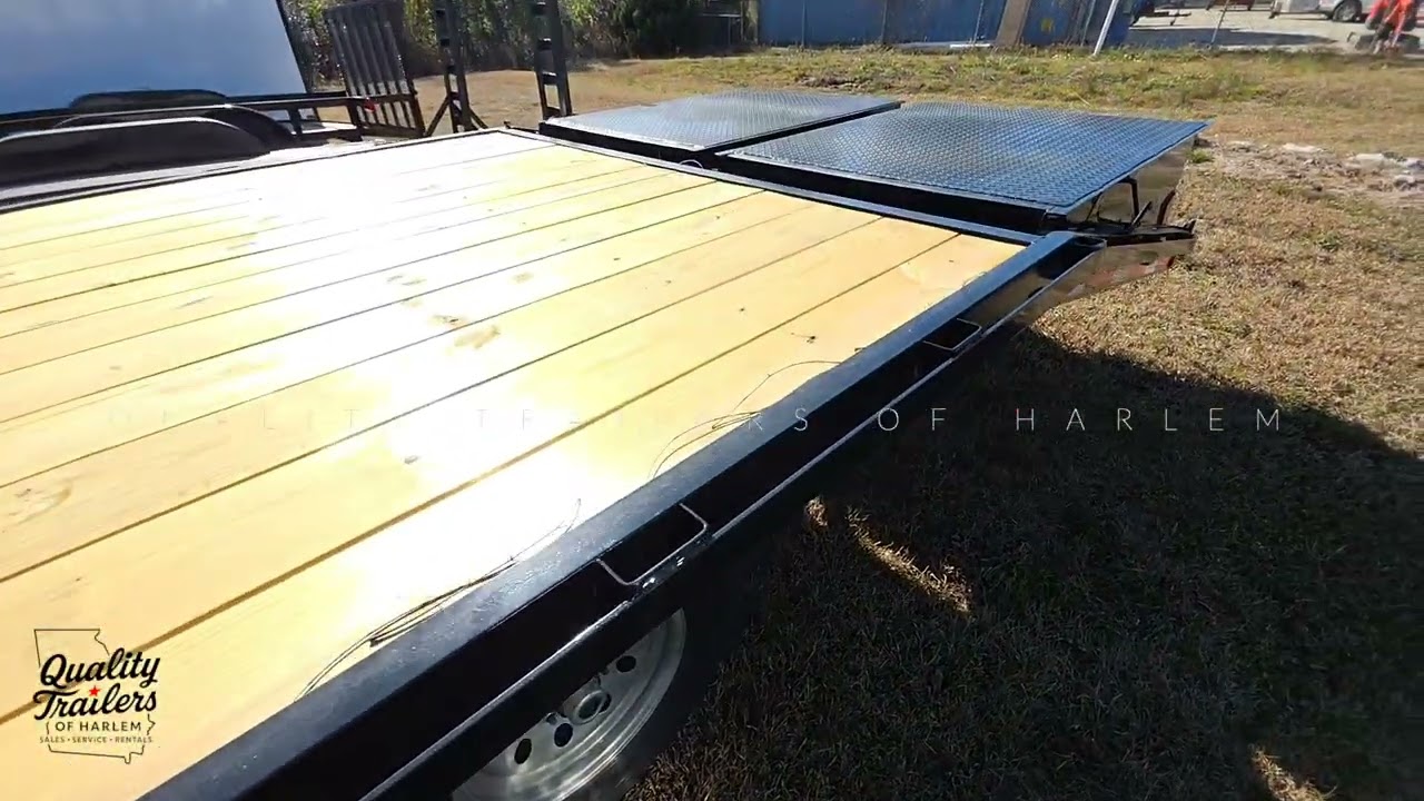 2026 P&T TRAILERS 20+5 DECKOVER BUMPER PULL - QUALITY TRAILERS OF HARLEM - 706-556-0094 