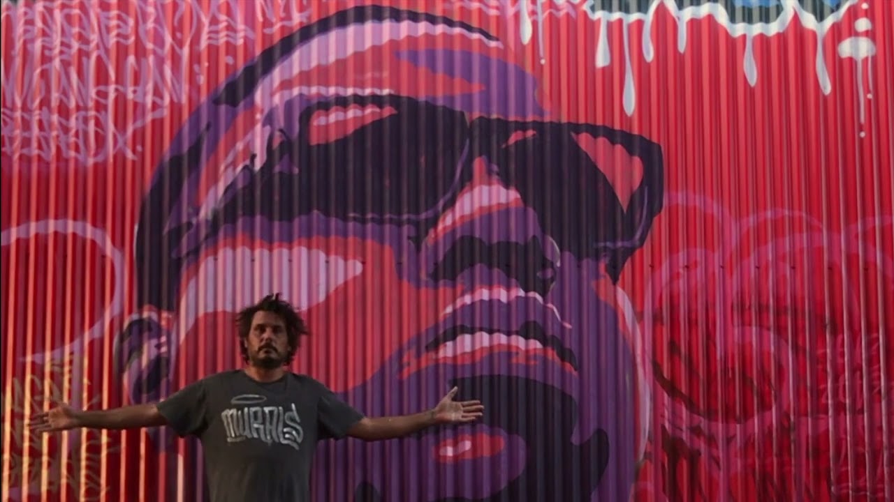 Massive Urban Graffiti Street Art Mural in Australia