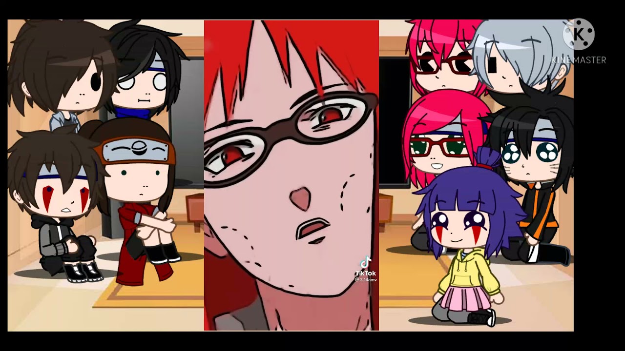 Menma, Minato y sus amigos reaccionan a sus clanes ¥Mikoto Chinoike¥