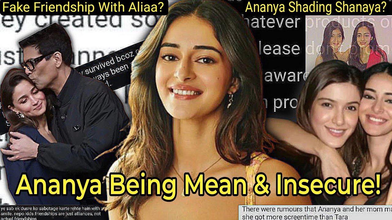 ANANYA Panday's INSECURE REVENGE? 2016 Throwback Post MOCKS SHANAYA'S SURGERY & SUHANA GETS FILTERED