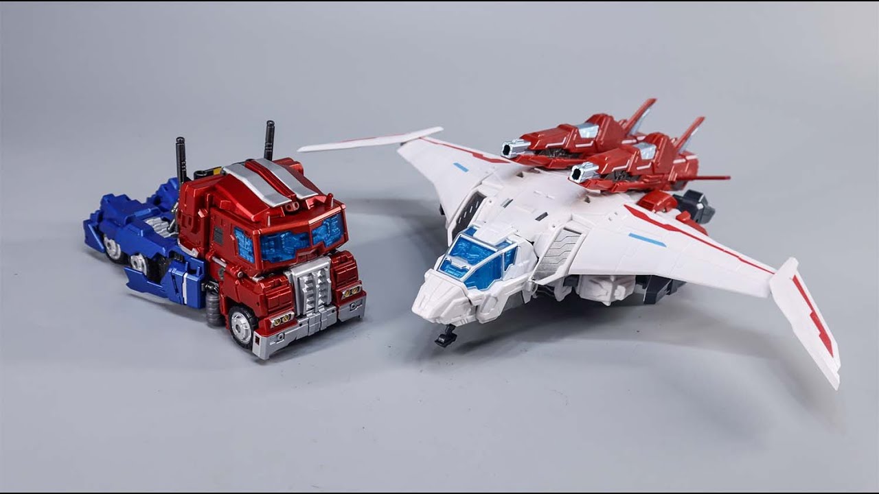 MakeToys Striker Manus Optimus Prime Premium Edition & Buster Skywing Jetfire，Made by @Mangmotion