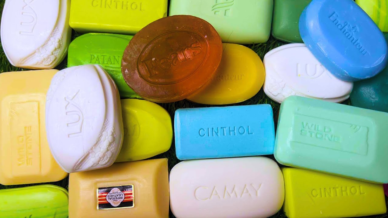 ASMR Soap HAUL & Foam Cubes 🧼 | asmr in different languages | Relaxing Crunch ✨ No Voice