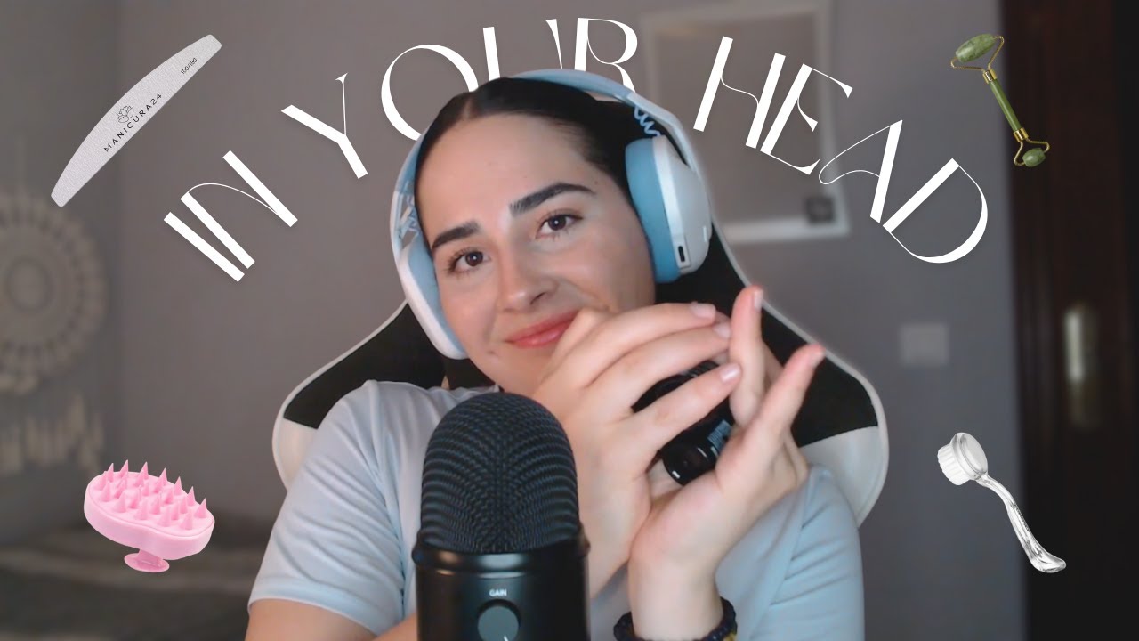 ASMR IN YOUR HEAD 🧠 (Brain massage | No Talking)
