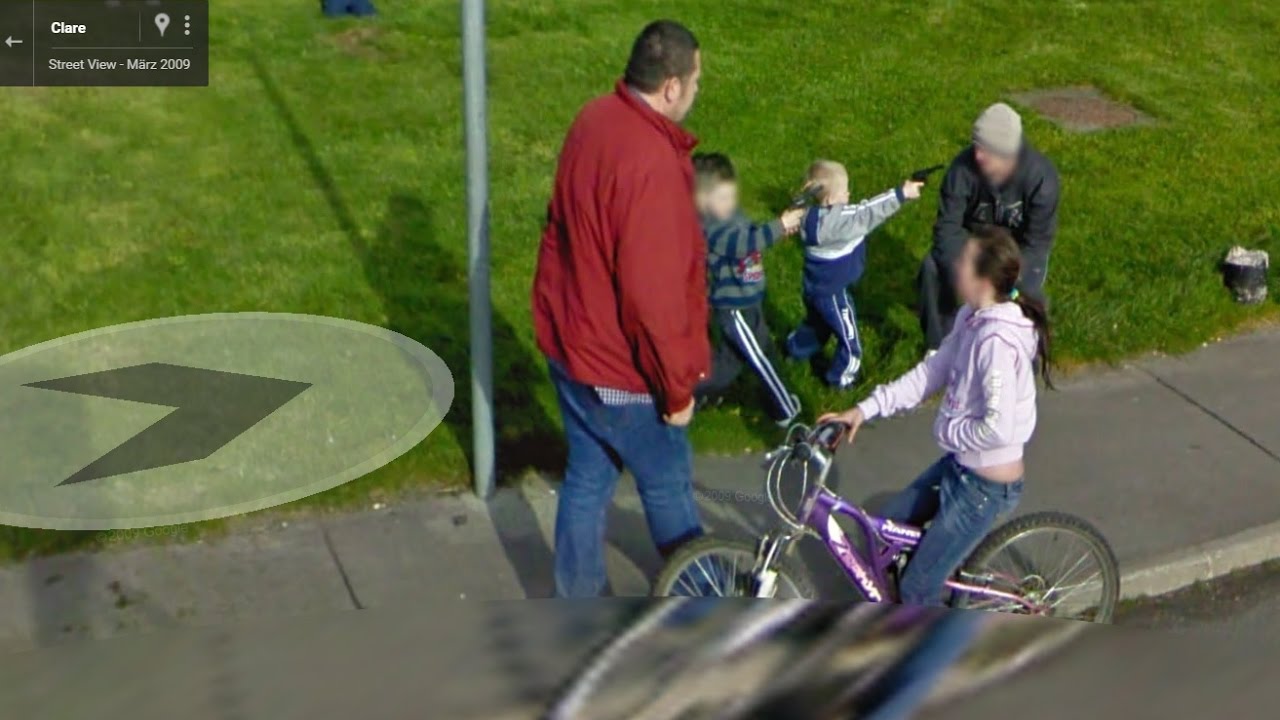 Die 10 kuriosesten Google Street View Fotos