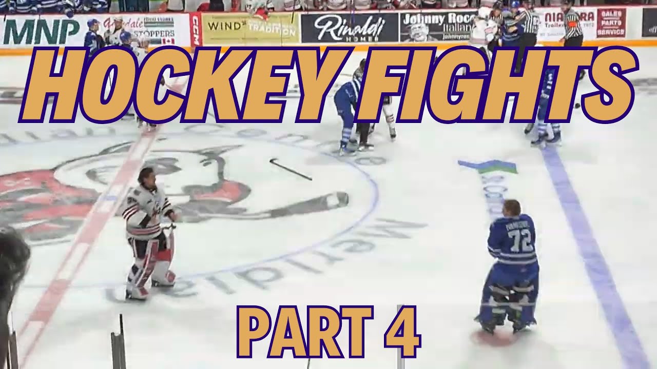 Must See Hockey Fights Part 4 Compilation