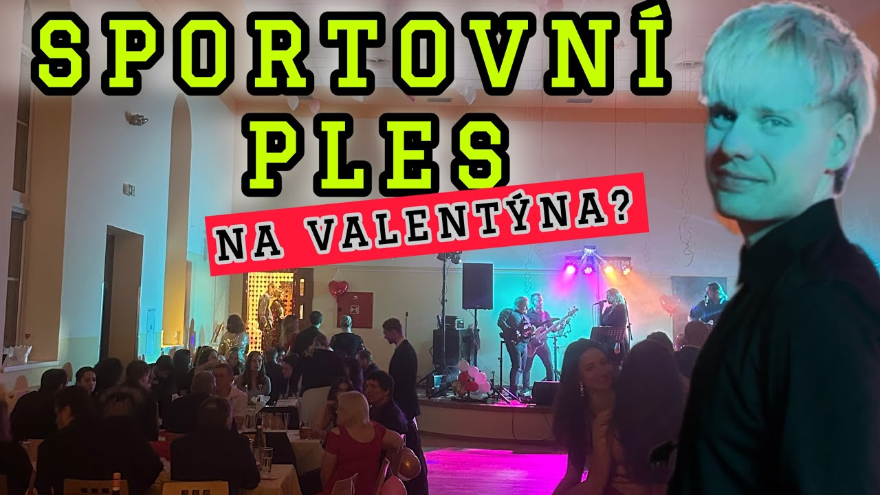 LÁSKA A SPORT V JEDEN VEČER? Moderuju sportovní ples na Valentýna v Jablonném v Podještědí. 