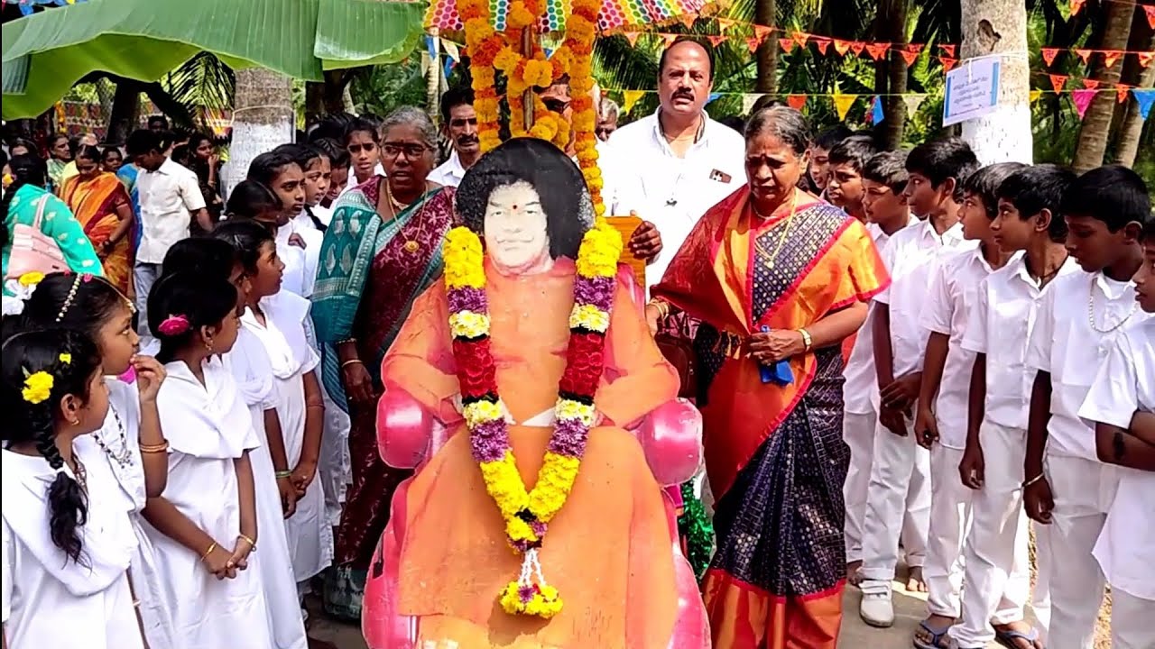 99th Birthday Celebrations of Sri Satya Sai Baba at Hrudaya Mandir ( part 2) Sakhinetipalli-36