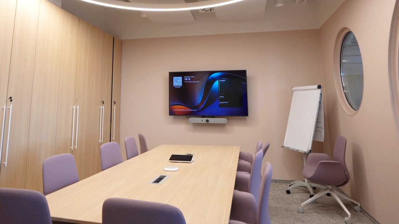 Logitech - Nowoczesne sale konferencyjne w COSMO Group